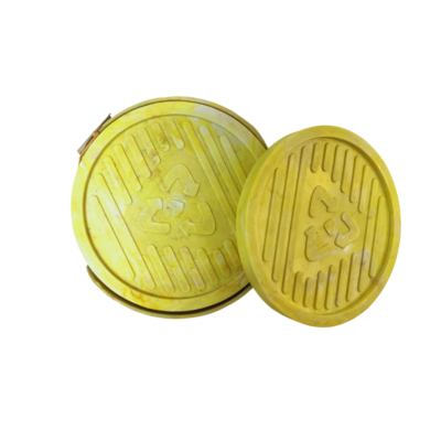 Coaster yellow limpi recycling